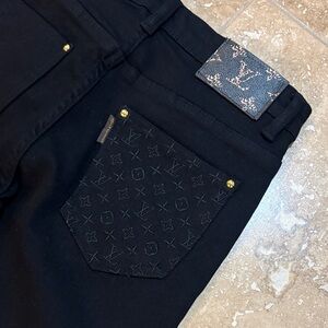 LV Black Jeans